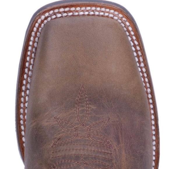 Dan Post Women's Thin Blue Line Leather Boots 8.5 NEW IN BOX Flag Patch Cowboy - Picture 10 of 12